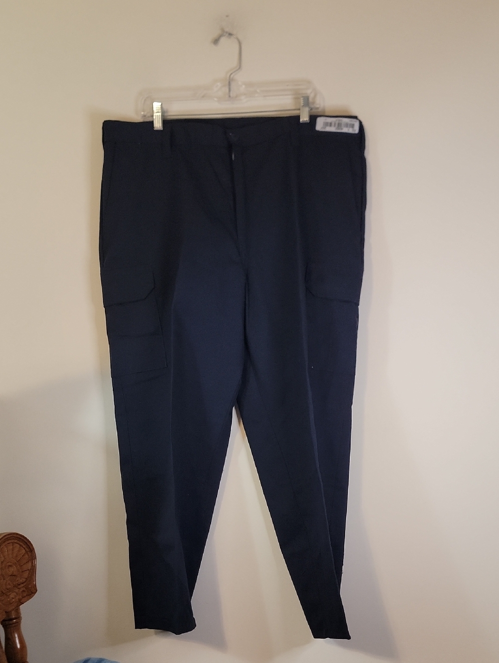 Men's Navy Cargo Pants with Utility Pockets